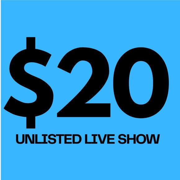 BLUE $20 Unlisted - Picture 1 of 1